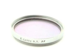 Genuine Vintage Leica PF E39 39mm Filter / 0730
