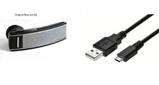 silver BlueAnt Q2 Voice-Command A2Dp music BlueTooth phone book caller ID Earset