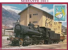ITALY MAXIMUM MAXI CARD IL MONITOR VALDOSTANO FERROVIE 1989 CANCELLATION OSTA C65