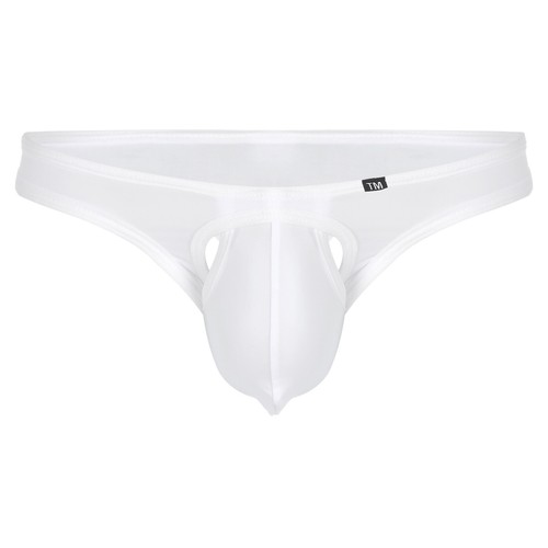 Mens Bulge Pouch Thongs Underwear Sexy Low Rise Seamless Bikini G-string Panties - Picture 17 of 84