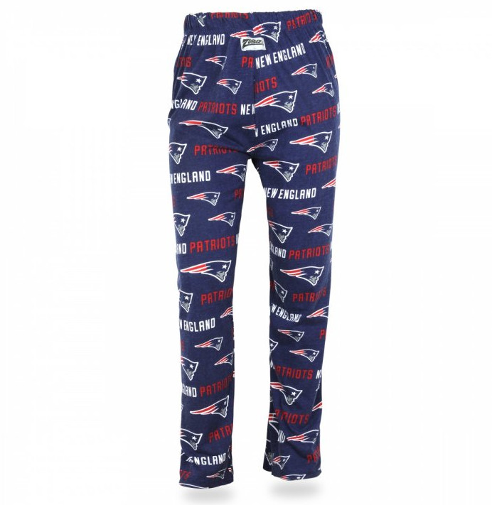 Удобные брюки для отдыха Zubaz NFL Womens New England Patriots, синие