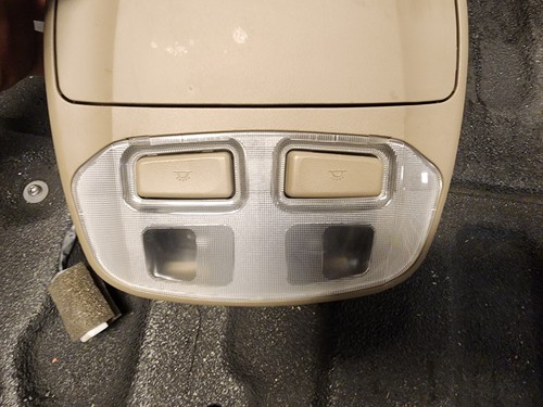 2004 Kia Optima OEM Overhead Map Dome Light Console w/ Sunglass Cubby - Picture 3 of 4