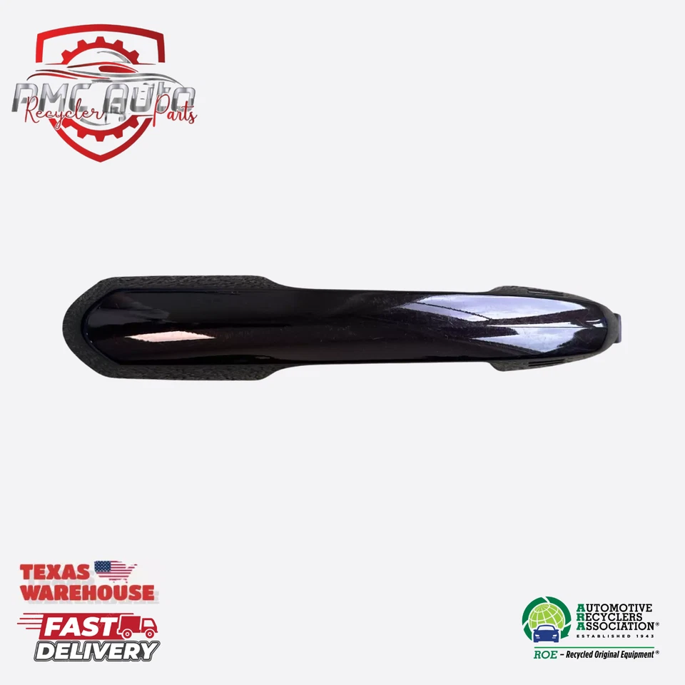 2020-2023 Toyota Highlander Rear Left Exterior Door Handle OEM BLACK W/Sensor - Image 4 of 4