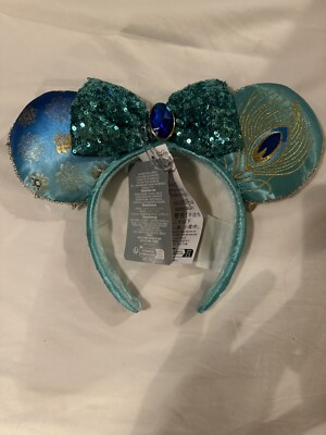 Disneyland Paris Exclusive ears headband JASMINE ALADDIN NWT 