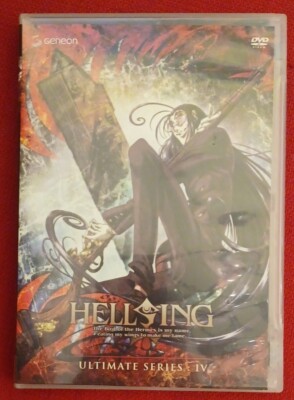 Hellsing Ultimate Series 4 DVD Set Lot Geneon Anime Japanese