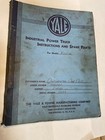 Yale Forklift Instructions & Parts Manual for Model K51 T-40