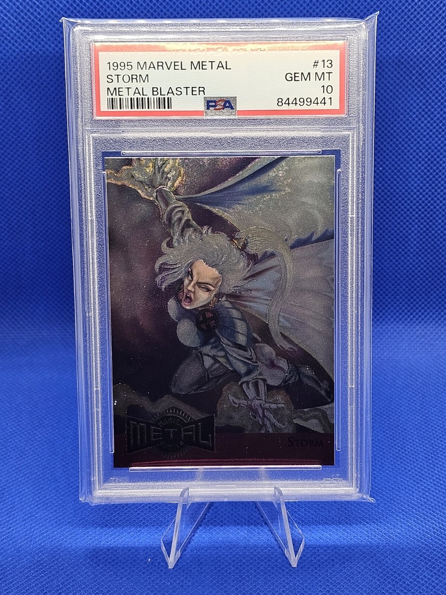 ストーム　MARVEL IMPACT 13p0oz(used AAA) 1995 Marvel Metal Storm Blaster #13 PSA 10 | eBay