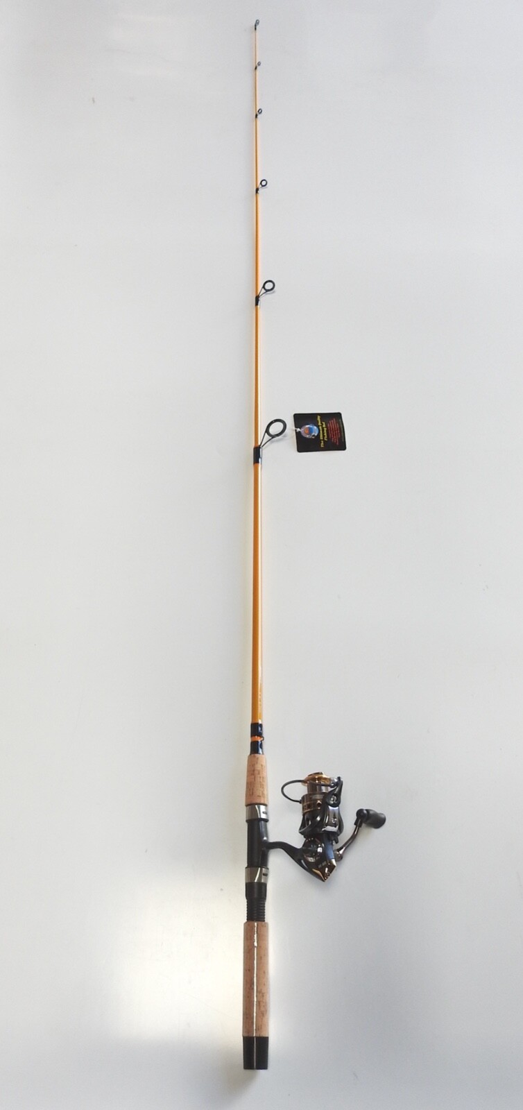 UltraLight Travel/Back Pack Spinning Rod Combo 6' 2PC/ 6 BB 