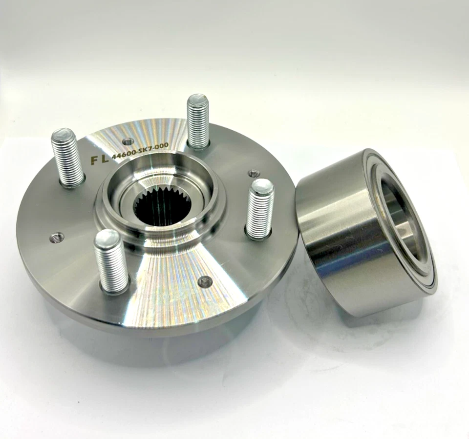 Ступица и подшипник переднего колеса для Honda Prelude 1988-1989 44600-SK7-000 1 сторона - Изображение 3 из 4