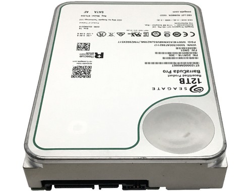 Seagate 12TB 7200RPM 256M SATA 6Gb/s 3.5 Desktop Performance HDD ST12000DM0007 - Picture 5 of 5