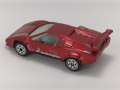 Vintage 1985 Matchbox Metallic Lamborghini Countach LP500S Car 1