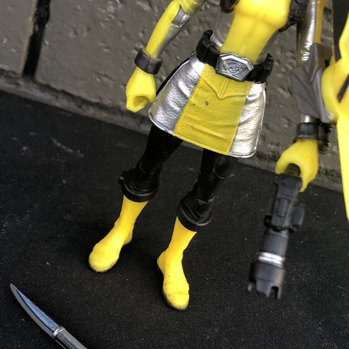 UNBOXED Power Rangers Beast Morphers YELLOW RANGER 6" Actionfigur Spielzeug Hasbro - Bild 5 von 12