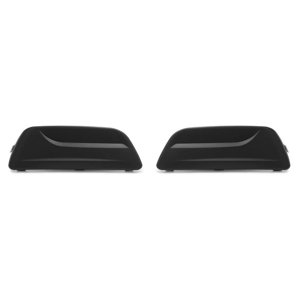 2PCS Fog Light Cover Set For Chevrolet Malibu 13-15 16 Black GM1039141 GM1038141 Foto 3 de 4