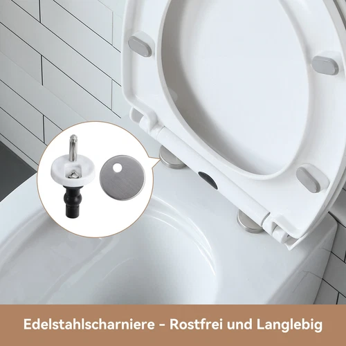 Hänge Wand WC Toilette Set I 82cm Spülkasten Vorwandelement + Betätigungsplatte - Bild 4 von 19