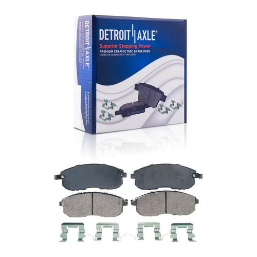Front Rear Disc Rotors Calipers Brake Pads for 2007 2008 2009 2010 Nissan Altima - Picture 7 of 8