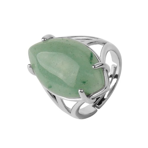 4Pcs Reiki Healing Energy Crystal Natural Stone Horse Eye Ring Accessories - Picture 22 of 26