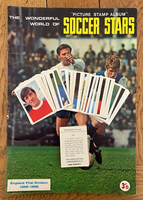 FKS Wonderful World Of Soccer 1968/69 First Division (1-250) - UNUSED
