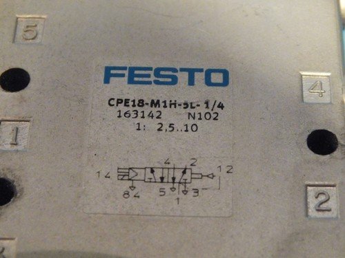 FESTO CPE18-M1H-5L-1/4 No. 163142 - Picture 3 of 4