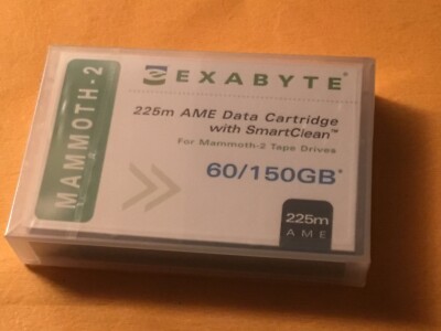Exabyte 225m AME 60/150GB #00558  New Lot of 10 Data Cartridges with SmartClean
