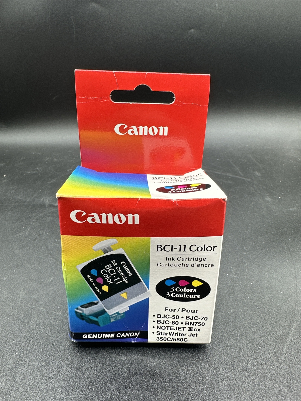 Genuine Canon 2-Pack BCI-11 Black Ink Cartridge for BJC-50 70 80 BN750 ...