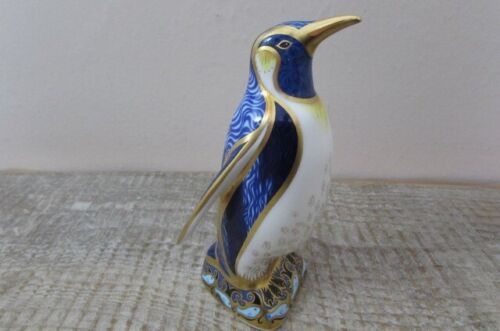 Stunning Royal Crown Derby 'EMPEROR PENGUIN' Paperweight - (ref639) - 第 1/10 張圖片