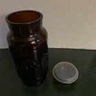 Borden Cremora Jar Canister w/ Lid Glass Apothecary Fleur de Lis 9" Tall VTG — photo 6