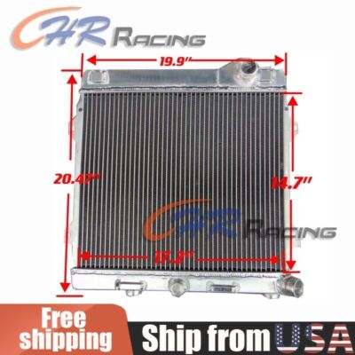 For BMW E30 M3 2.3L 1986-1991 & 320is 1987-1993 MT 87 88 2 ROW Aluminum Radiator