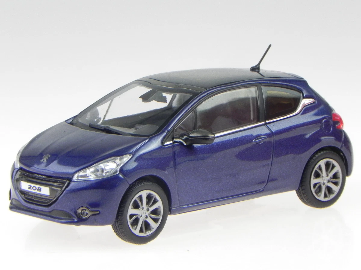 PEUGEOT e 208 GT 2019 BLEU NOREV 1/43°