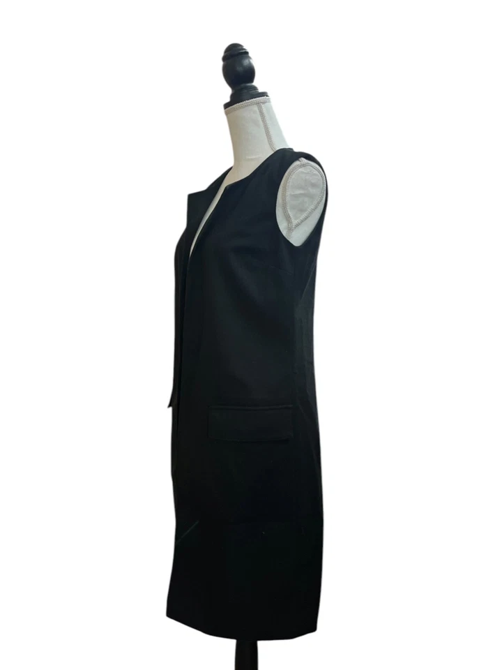 MERONA Womens Black Lined Long Vest 4 - Image 2 of 4