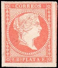 Cuba Esp. - Edi * Ant. 9 - 1857 - Elizabeth II - 2 reales