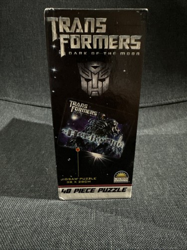 Transformers Dark of the Moon Optimus Prime & Shockwave - 48 Piece Puzzles NIB - Picture 8 of 12