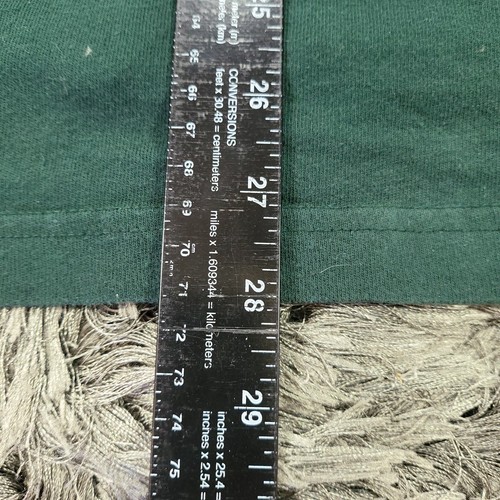 Abercrombie & Fitch T-Shirt Mens L Green Telluride Colorado Soft A&F Oversized - Bild 8 von 14