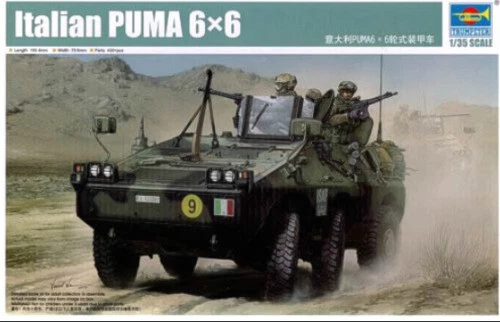 Articoli di modellismo statico in plastica scala 1:35 Puma