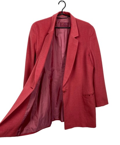 bogner soft long blazer angora womens size US 10 - Picture 7 of 9