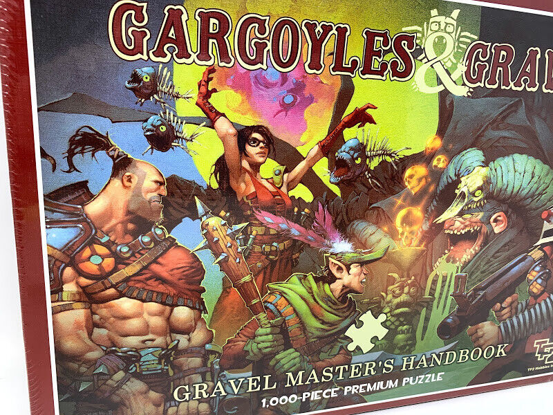 Gargoyles & Gravel 1000 PC Premium Jigsaw Puzzle Team Fortress 2