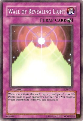 Wall of Revealing Light AST-050 Ancient Sanctuary Yu-Gi-Oh Unlimited NM/M