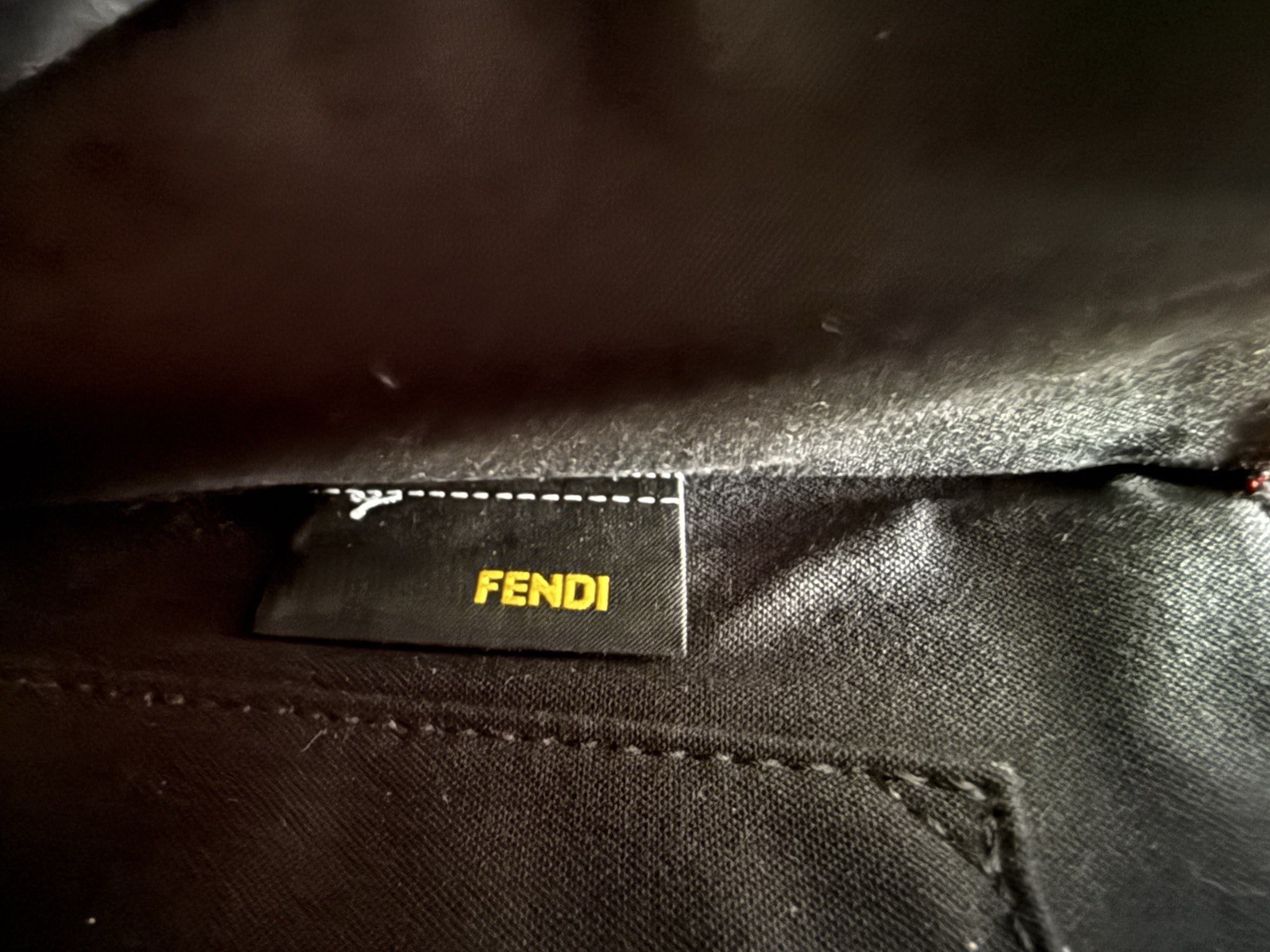 Fendi Demi Jour  Top Handle Pink Gray Calfskin Leather Crossbody Strap Authentic — image 14