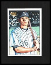 2007 Ryan Sweeney Rookie Card Bowman Heritage Rainbow Foil SP #241 White Sox. rookie card picture