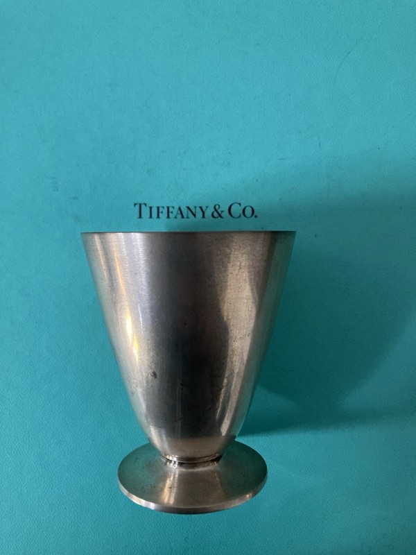 Tiffany & Co sterling silver Cocktail Goblet cup shot glass cordial Makers 1954