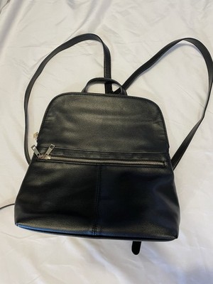 A New Day Backpack Purse Bag Black w Gold Hardware Medium
