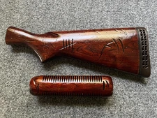 Custom Battle Scarred Remington 870 Police Walnut Wood Stock / Furniture set