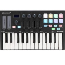 OMNITRONIC KEY-288+ PLUS CONTROLLER MIDI USB 25 TASTI 8 DRUM PAD RETROILLUMINATI