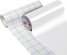 651 Permanent Matte White Vinyl - Adhesive Vinyl for Crafts, Decals