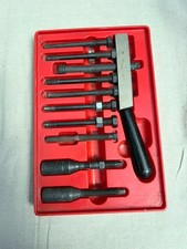Snap-on Cj131 Steering Wheel Puller Lock Plate Depressor Set Usa W Red Tray Snap-on Cj131 Steering Wheel Puller Lock Plate Depressor Set Usa W Red Tray