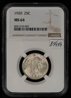 1920-P Standing Liberty Quarter — photo from another recent sale