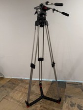 Sachtler Studio 7x7 Series 4 camera head with Sachtler 150mm long leg tripod