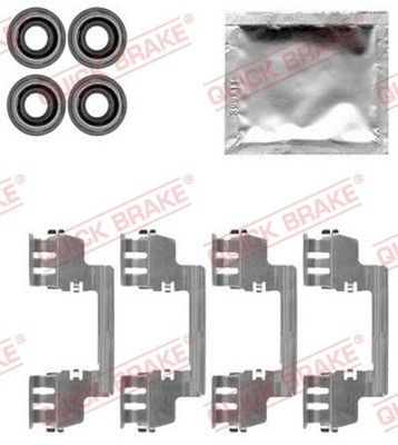 QUICK BRAKE Zubehörsatz Scheibenbremsbelag 109-1784 für LX CHRYSLER LE LANCIA