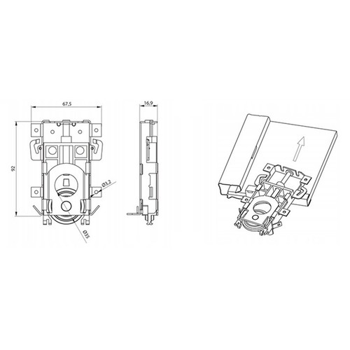 sliding door pulley with heavy duty for daily use u - Picture 7 of 12