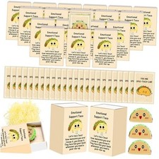 Sets Valentines Emotional Support Taco Gifts Bulk Resin Positive Taco 100