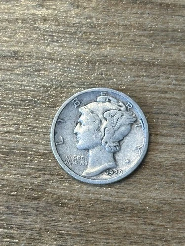 1929D Mercury Dime VG+
